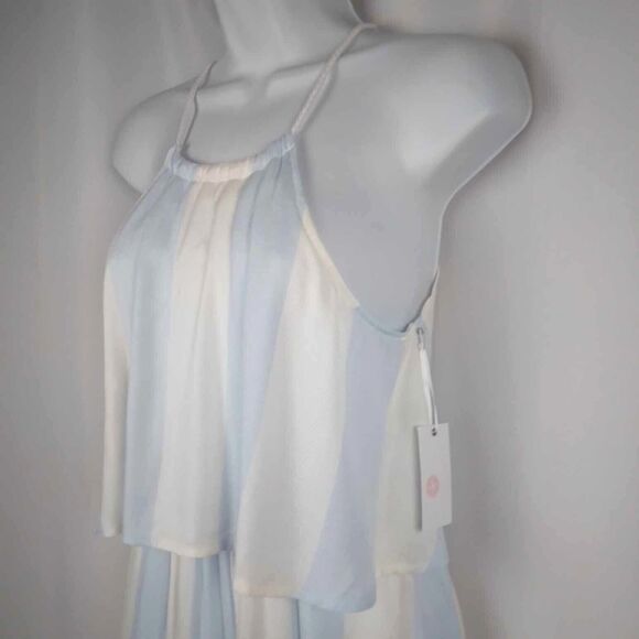 Lauren James Size XS Nassau Stripe Dress in Hydrangea Stripe NWT - Picture 6 of 13